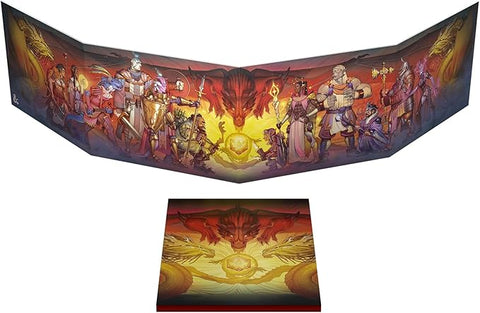 D&D Dungeon Master's Screen 2024 4-Panel Screen Dungeons & Dragons RPG Accessory