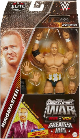 WWE Wrestling Elite Collection Monday Night War Greatest Hits Ringmaster Action Figure [Build Gorilla Monsoon Figure]
