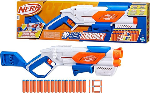 Nerf N Series Strikeback Blaster and 18 Nerf N1 Darts