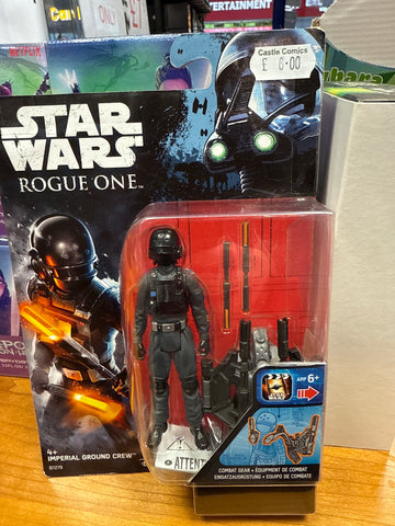 Star Wars Rogue- IMPERIAL GROUND CREW 3.75 Inch Figure Hasbro