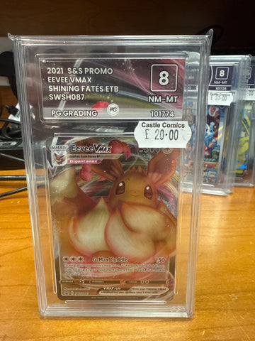 EEVEE VMAX SHINING FATES ETB PG8