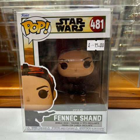 Star Wars Funko POP 481 FENNEC SHAND THE BOOK OF BOBA FETT Bobblehead