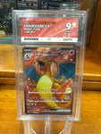 ACE MINT 9 CHARIZARD EX SECRET RARE (JPN)