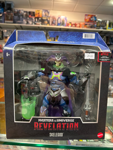 Masters of the Universe Skelegod Action Figure- Revelation Series (SECOND HAND SOME BOX WEAR)