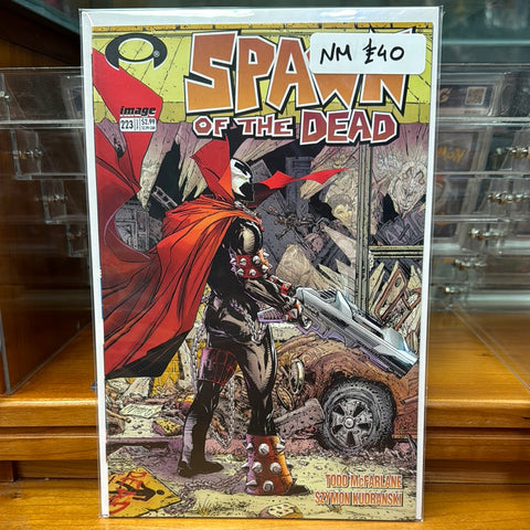 SPAWN ISSUE #223 Cover homage of The Walking Dead #1