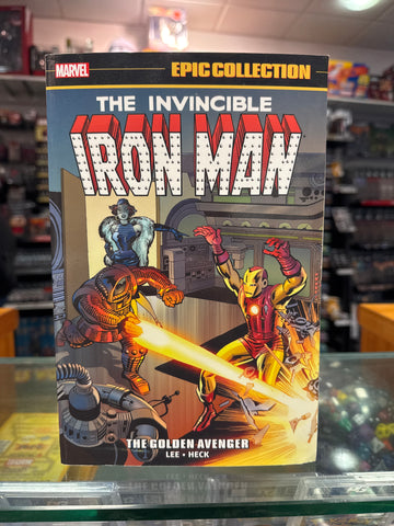 THE INVINCIBLE IRON MAN-THE GOLDEN AVENGER MARVEL EPIC COLLECTION