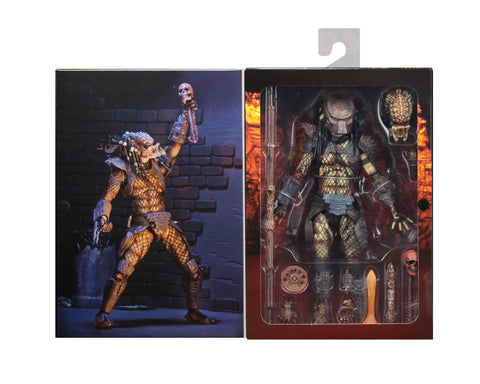 Ultimate City Hunter Predator 2 Neca 7" Action Figure used excellent condition