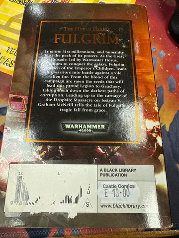 Horus Heresy: Fulgrim paperback