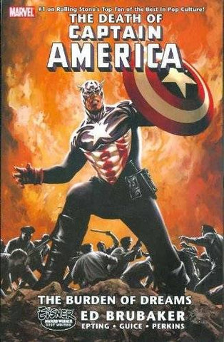 The Death Of Captain America: The Burden Of Dreams (Paperback) Second Hand