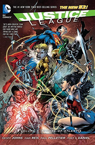 Justice League - Throne of Atlantis hardback