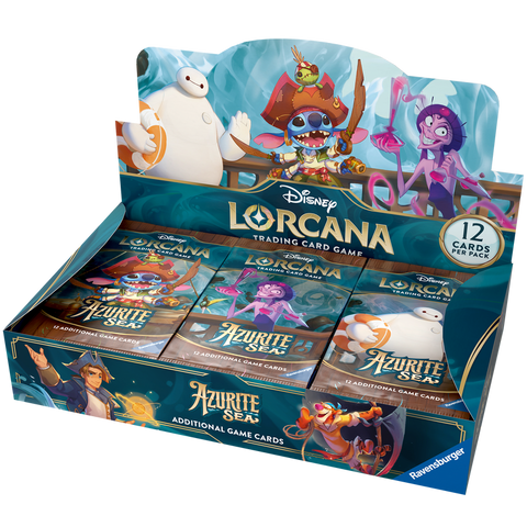 Disney Lorcana - Azurite Sea - Booster Box (24 packs)