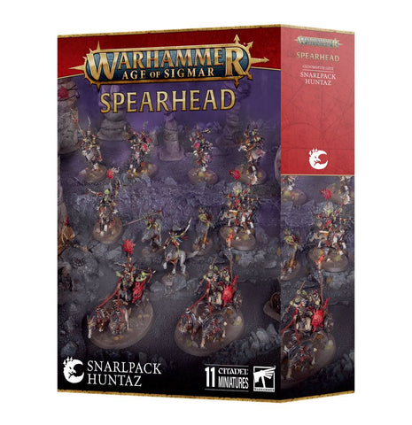 Spearhead: Gloomspite Gitz – Snarlpack Huntaz- pre order