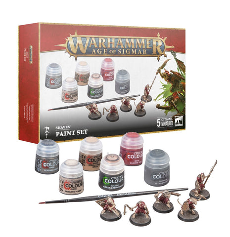 Games Workshop Age OF Sigmar Skaven Paint Set