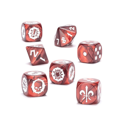 Blood Bowl-Bretonnian Team Dice Set