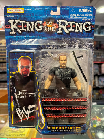 King Of The Ring Big Boss man Superstars Team Corporate 8 Figure