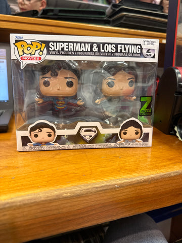 Funko Superman & Lois Flying 2-Pack Exclusive Pop! Vinyl Figure
