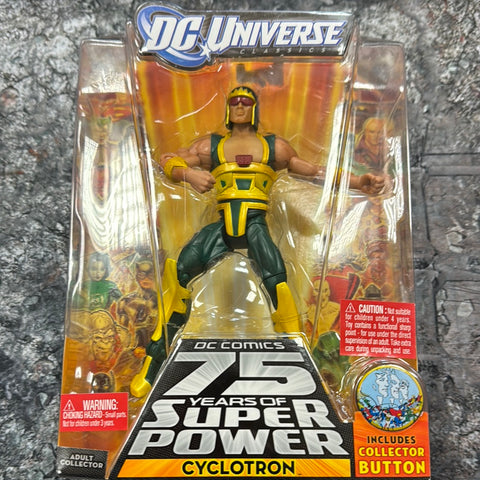 DC Universe Classic Cyclotron 6" Collectible Action Figure 2009 Mattel