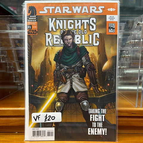 STAR WARS KINGHTS OF THE OLD REPUBLIC ISSUE #31 Squint first uses the alias Malak