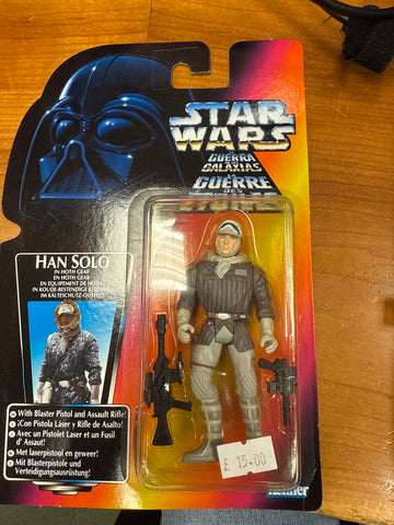 Star Wars - Power of the Force - Han Solo in Hoth Gear - Red Tri-Logo euro