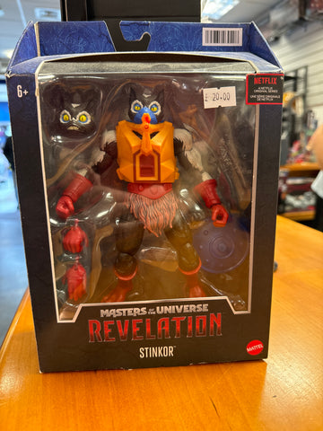 Masters of the Universe Stinkor Action Figure- Revelation Series (SECOND HAND SOME BOX WEAR) (Copy) (Copy)