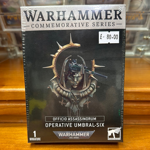 Games Workshop 40k Warhammer Commemorative Series Miniature Operative Umbral-Six