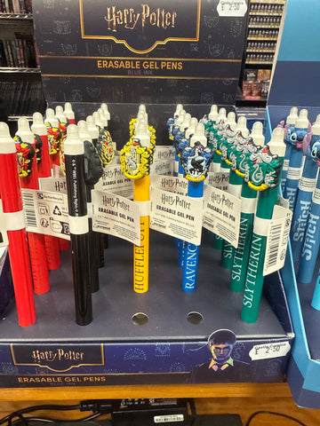 HARRY POTTER (HOUSES) ERASABLE INK GEL PEN (1 SUPPLIED)