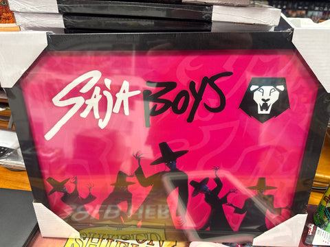 K-Pop Demon Hunters idol pink Official 30 x 40cm Framed Wall Art Print