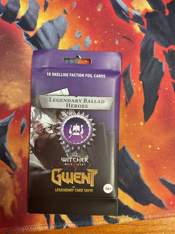GWENT LEGENDARY BALLAD HEROES- SKELLIGE FACTION  –EDITION PRE-ORDER 24/11/25