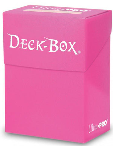 Ultra Pro: Solid Colour Deck Box: Bright Pink