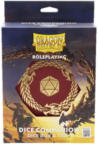 DRAGON SHIELD  -  DICE COMPANION - BLOOD RED