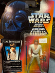 Star Wars The Power Of The Force Red Card Tri Logo Luke Skywalker Figure euro