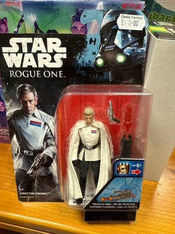 Star Wars Rogue Director krennic 3.75 Inch Figure Hasbro