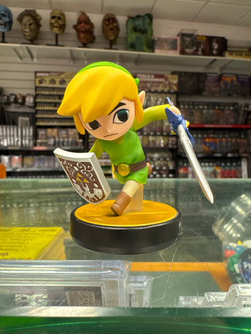 Toon Link - Amiibo - Nintendo Amiibo Legend Of Zelda Smash Bros Super
