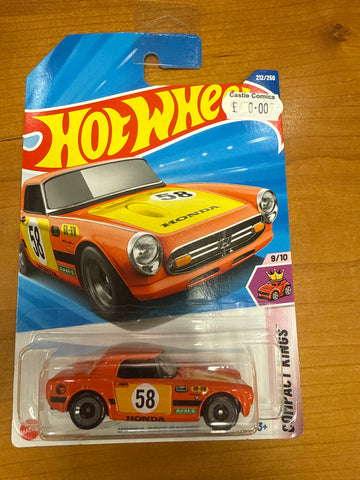 Hot Wheels 2025 Treasure Hunt Honda S800 Racing 212/250