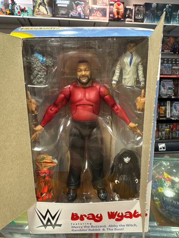 WWE MATTEL ELITE FIREFLY FUNHOUSE BRAY WYATT RINGSIDE EXCLUSIVE WRESTLING FIGURE