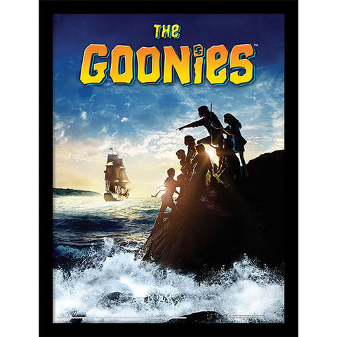 The Goonies (Pirate Ship) 30 x 40cm Collector Print (Framed)