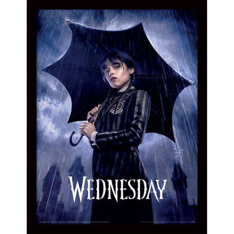 Wednesday (Downpour) 30 x 40cm Collector Print (Framed)