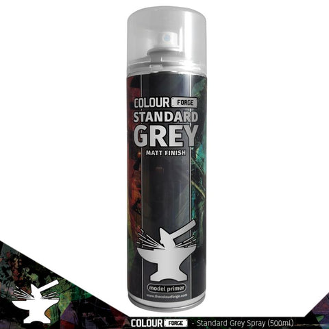 Colour Forge Matt Standard Grey Spray (500ml)