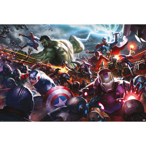 Marvel Future Fight (Heroes Assault) 61 x 91.5cm Poster