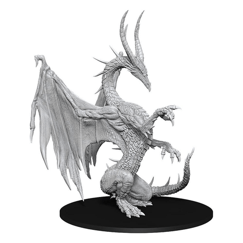 D&D Pathfinder Deepcuts Unpainted Minis: Blue Dragon