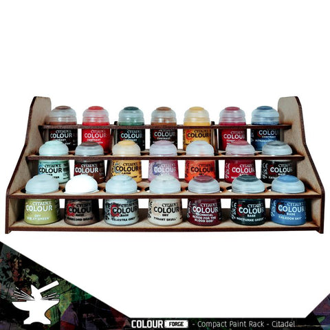 Compact Paint Rack (Citadel Sized Pots)