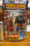 Roddy Piper WCW Power Slam Figure w/ Bagpipes Toy Biz  graded 85%