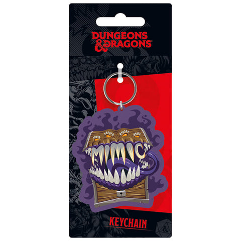 Dungeons & Dragons (Mimic) Rubber Keychain