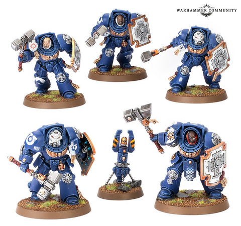 Terminator Assault Squad Space Marines