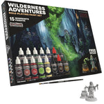 GameMaster: Wilderness Adventure Role-playing Paint Set FREE Miniature included !
