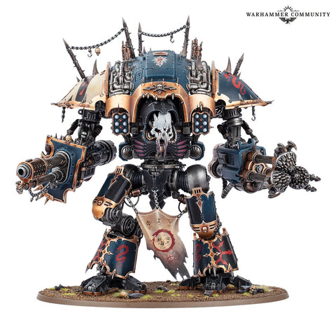 Warhammer 40000 Chaos Knights Chaos Kight Ruinator