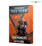 Warhammer 40000 Kill Team Goremongers Datacards