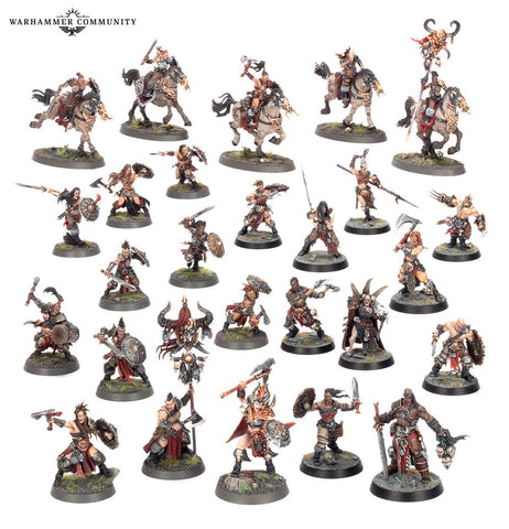 Warhammer Age of Sigmar Slaves to Darkness Spearhead Darkoath Raiders