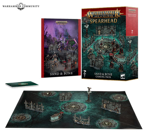 Warhammer Age of Sigmar Spearhead Sand and Bone Gaming Pack