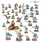 Warhammer Age of Sigmar Spearhead Seraphon Sunblooded Prowlers